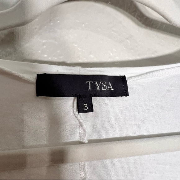 TYSA Long Sleeve White Asymmetrical Y2K Fairy Top - Picture 7 of 9